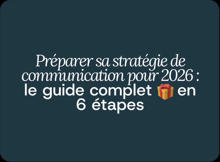 stratégie de communication